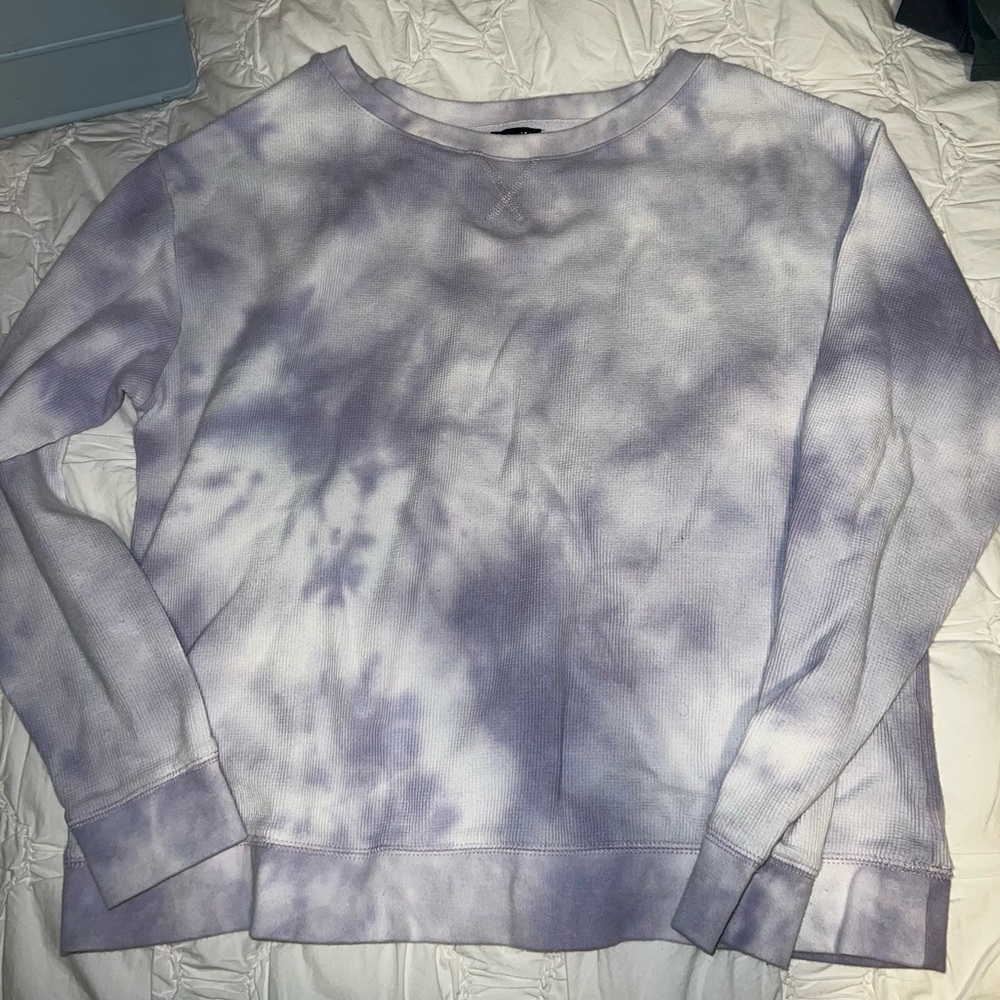 Splendid waffle sweatshirt